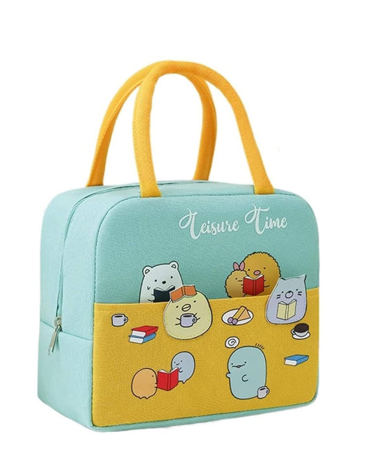 Haven Style Insulated Reusable Lunch Tote - Stylish Printed Carry Bag for Women