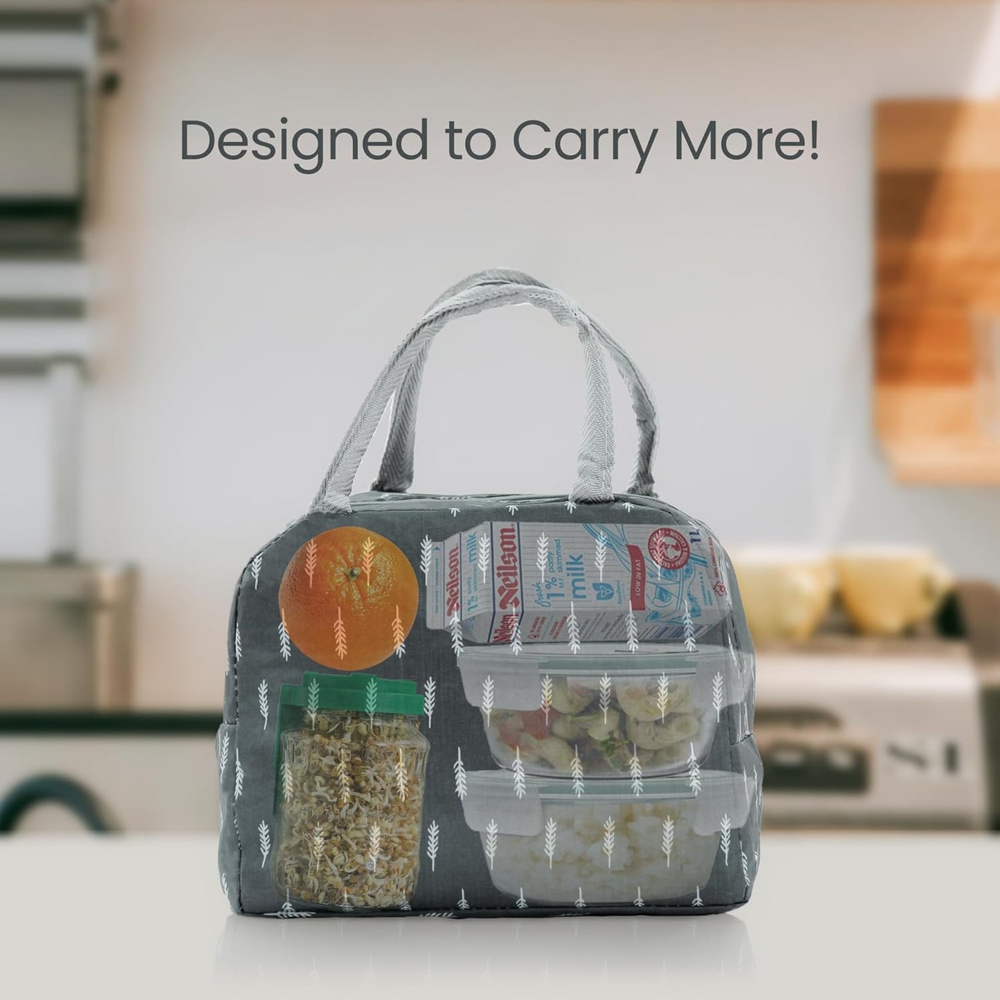 EcoNest Ocean Feather Insulated Food Pouch