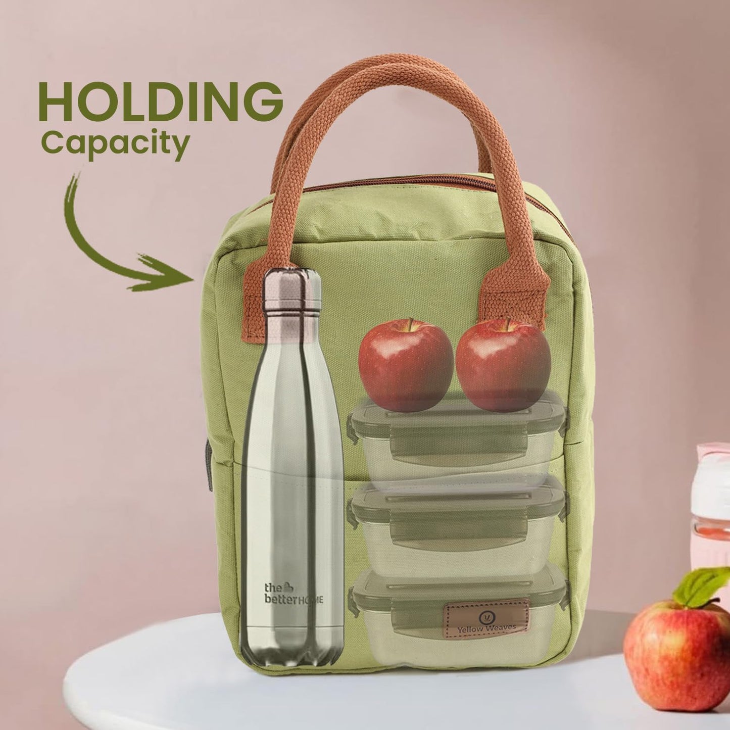 YARROW 100% Pure Cotton Canvas Meal Carrier Bag