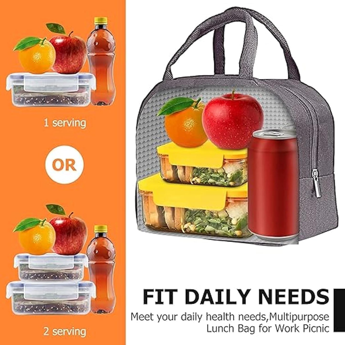 VIVACOOL Insulated Office Lunch Bag